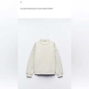Zara Cream Women's Sweater